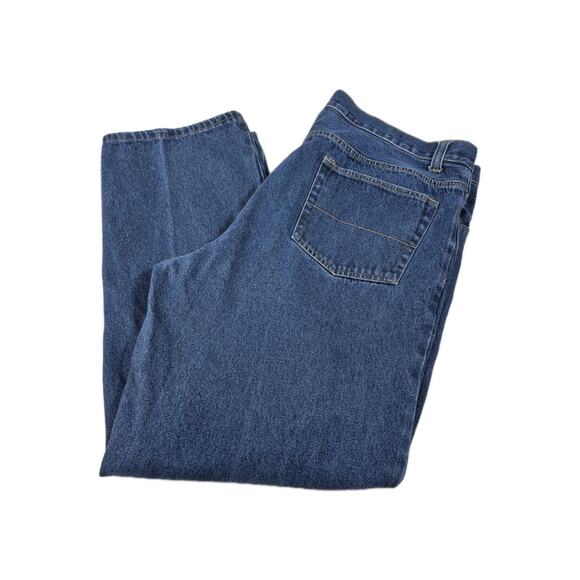 Faded Glory Jeans Original Fit Blue 100% Cotton Denim Men's Size 44 x 32 - Picture 1 of 6